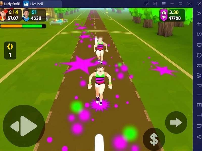 Lively Holi Sprint Multiplayer Mode